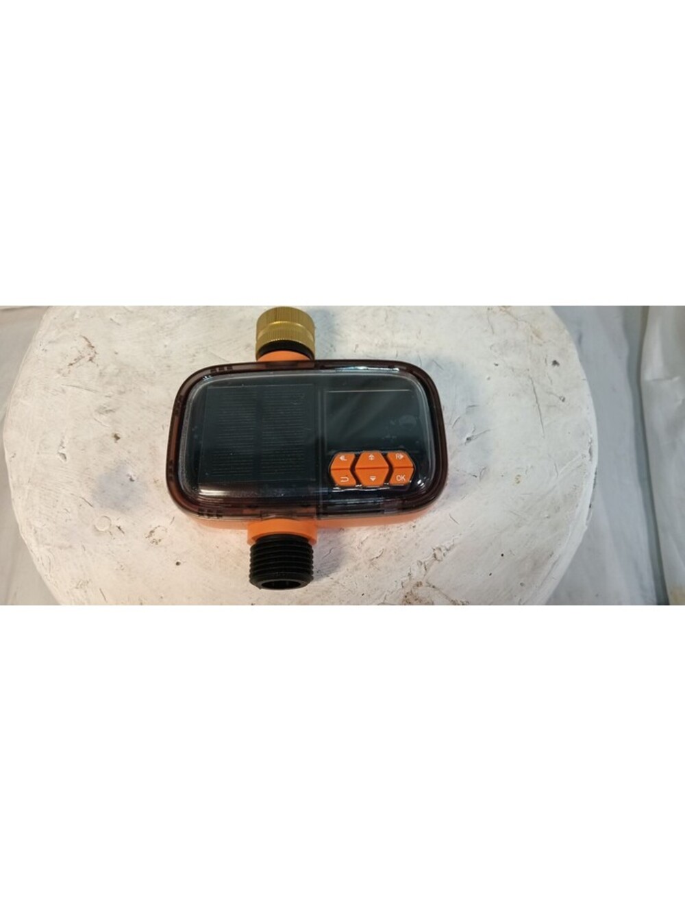 Solar Irrigation Timer RV16 Water Sprinkler Garden Hose 2000mAh IP55 LCD